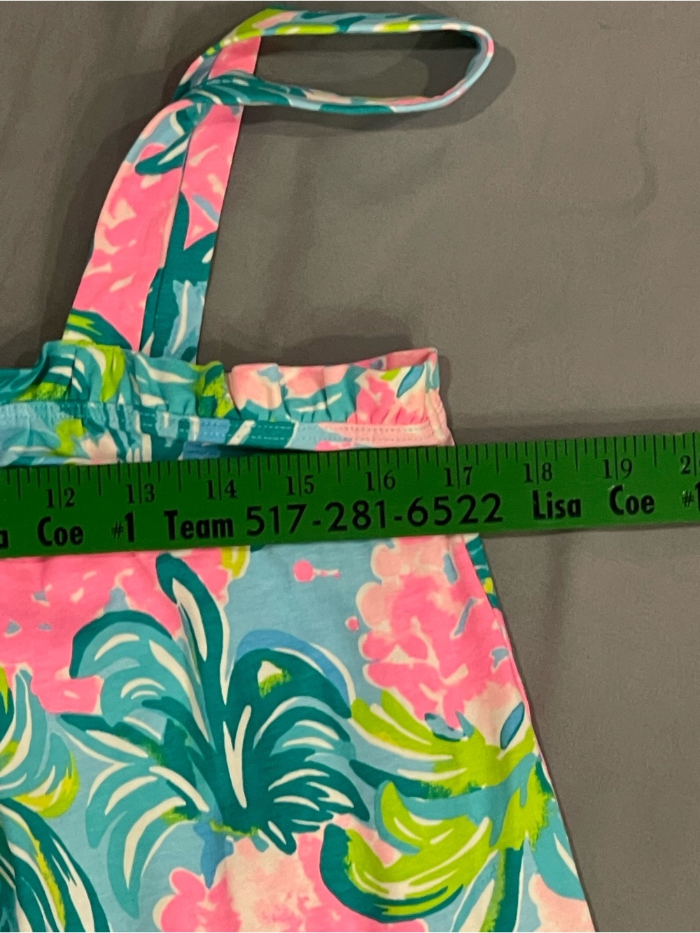 Lilly Pulitzer “Pineapple Shaker” Flowy Tank Top - Picture 2 of 7